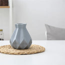 GobekUsa Ceramic Diamond Vase Modern Home Decor Living Room Decoration