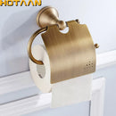 GobekUsa Brass Finish Solid Brass Toilet Paper Holder Bathroom Accessory