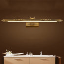 GobekUsa Bronze Carved LED Vanity Light for Bedroom and Dressing Room