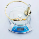 GobekUsa Golden Stainless Steel Crystal Towel Ring Bathroom Accessories