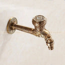 GobekUsa Dragon Carved Antique Bronze Mop Faucet for Bathroom and Garden
