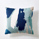GobekUsa Embroidered Geometric Cotton Cushion Cover 45x45cm