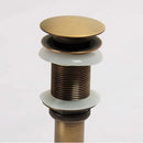 GobekUsa Antique Brass Bathroom Sink Pop Up Drain for Vessel Sink