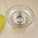 GobekUsa Glass Soap Dish Bathroom Accessory, Matte Finish