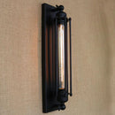 GobekUsa Black Rustic Edison Bulb Wall Light with Metal Lampshade for Stair Kitchen