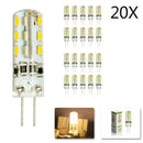 GobekUsa G4 LED Corn Lamp 3W 24leds SMD 3014 Spotlight Bulbs Warm Cold White