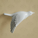 GobekUsa 3D Bird Resin Statue Wall Decor for Children's Room - Animal Figurine Ornament