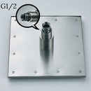 GobekUsa 16" LED Rainfall Shower Head with Color Changing Lights.