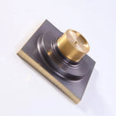 GobekUsa Antique Brass Square Fish Carved Bathroom Floor Drain Hair Strainer
