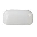GobekUsa Glass Bankers Lamp Cover | Green/White Cased Replacement Shade L15cm x W9.5cm