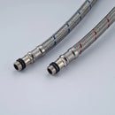 GobekUsa 40cm Stainless Steel Faucet Plumbing Hose for Hot & Cold Water