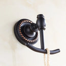 GobekUsa Antique Brass Robe Hook Coat Towel Hanger Wall Bathroom Accessories