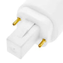 GobekUsa LED Bulb Holder Socket Converter G24 to E27 Adapter - White