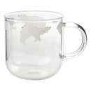 GobekUsa Killer Whale Glass Coffee Mug 350ml: Cute Polar Bear Tea Cup Heat Resistant Glass Beer Mug