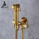 GobekUsa Bidet Faucet Wall Brass Handheld Hygienic Shower Head Sprayer Tap