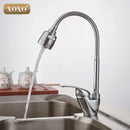 GobekUsa Brass Kitchen Faucet Mixer Tap with Multifunction Shower & Washing Machine