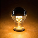 GobekUsa LED Filament Bulb A19 Silver Bowl 8W 800lm Dimmable CRI 85 2700K 6000K Warm Cold