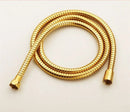 GobekUsa Gold Stainless Steel 150cm Shower Hose for Flexible Shower Head Replacement