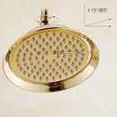 GobekUsa 8" Brass Shower Head: Bathroom Rainfall Replacement for Handshower Faucet