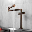 GobekUsa Kitchen Faucet: Solid Brass Deck Mounted Sink Mixer in Multiple Finishes