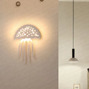 GobekUsa LED Jellyfish Wall Lamp for Modern Indoor Decor, Nordic Bedside Sconce