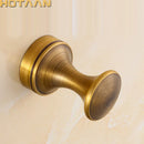 GobekUsa Antique Brass Wall Clothes Rack Hook, Bathroom Robe Hanger
