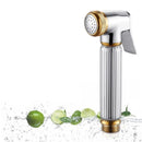 GobekUsa Brass Chrome Bidet Sprayer Head for Toilet, Pet Shower Spray