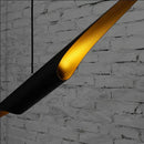 GobekUsa Aluminum Tube Chandelier with LED Bulb - Creative Restaurant & Bar Lighting