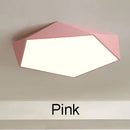 GobekUsa Geometric Dimmable LED Ceiling Lamps for Living Room Aisle Balcony Lighting