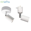 GobekUsa Industrial Ceiling Light LED Rail Lighting White/Black Surface or Rail Mounted