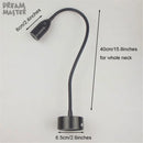 GobekUsa LED Wall Lamp 3W Adjustable Reading Light Bedside Mirror Long Gooseneck