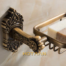 GobekUsa Antique Brass Wall Mount Soap Basket for Bathroom Essentials