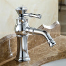 GobekUsa Gold Brass Single Handle Bathroom Mixer Taps for Counter top Basin