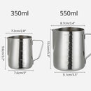 GobekUsa Frothing Cup: Stainless Steel Measuring Pitcher for Latte Art