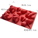 GobekUsa Dinosaur Silicone Cake Mould for Creative Birthday Cake Decoration