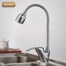 GobekUsa Brass Kitchen Faucet Mixer Tap with Multifunction Shower & Washing Machine