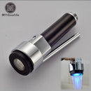 GobekUsa LED Light Chrome Kitchen Faucet Pull-Out Spray Head Replacement