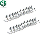 GobekUsa 20pcs High-Quality Aluminium Light Hook for LED Par Moving Head Clamp