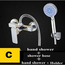 GobekUsa Brass Single Handle Hot Cold Shower Mixer with Hand Shower