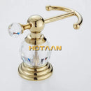 GobekUsa Gold Crystal Robe Hook Towel Rack for Elegant Bathroom Decor