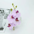 GobekUsa Artificial Butterfly Orchid Bouquet Silk Flowers for Home Wedding Decoration Bouquet