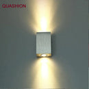 GobekUsa LED Square Wall Lamp for Bedroom/Dining/Restroom - Modern Up Down Spot Light