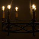 GobekUsa Gold Tint G40 LED Filament Globe Bulb E14/E12 Dimmable 1W 2200K Home Lighting