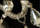 GobekUsa Crystal Cognac Wall Lamp for Luxury Living Room and Bedroom