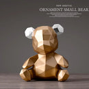 GobekUsa Bear Figurine Resin Sculpture Ornament Home Office Garden Gift