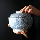 GobekUsa Japanese Style Ceramic Soup Bowl - Eco-Friendly Under Glazed Tureen