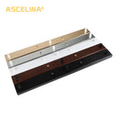 GobekUsa Ceiling Plate for Three-Lamp Light Fitting: Rectangular Strip Canopy Base