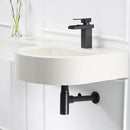GobekUsa Brass Round Bottle Trap Oil Rubbed Bronze Black Siphon for Bathroom Vanity