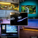 GobekUsa 2835 DC LED Light Strip USB 5V Flexible 50CM - 5M White/Warm TV Background Night Light