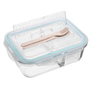 GobekUsa Kids Lunch Box: Korean Style Glass Bento with Compartments, Microwave Safe, Food Storage